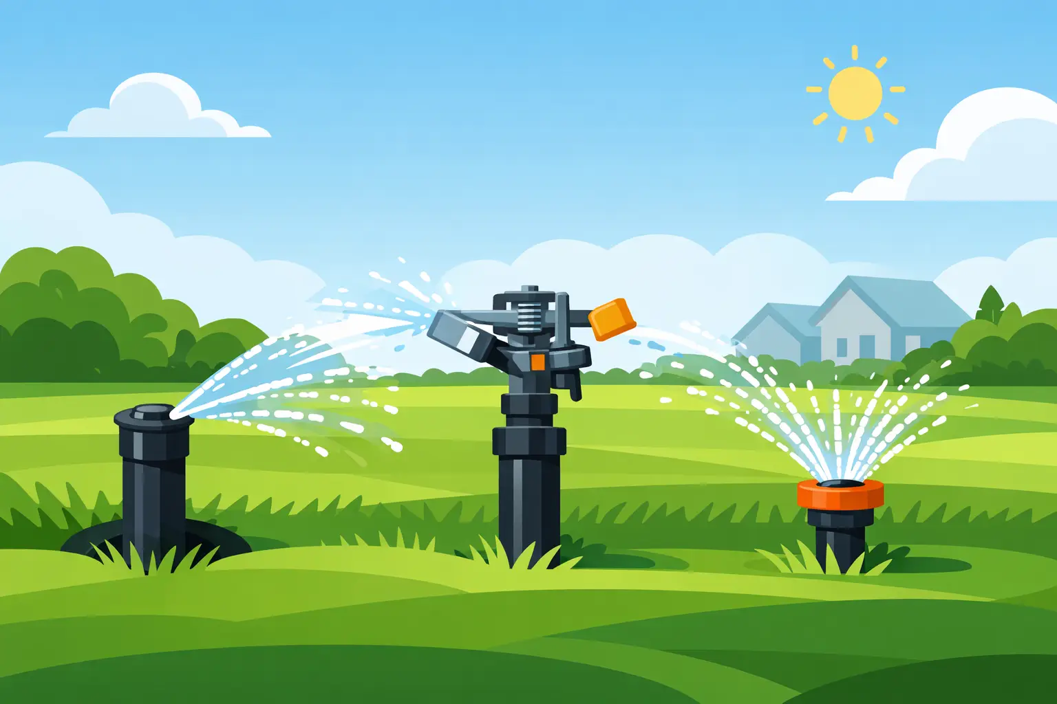 Best Sprinkler Heads for Lawns That Work
