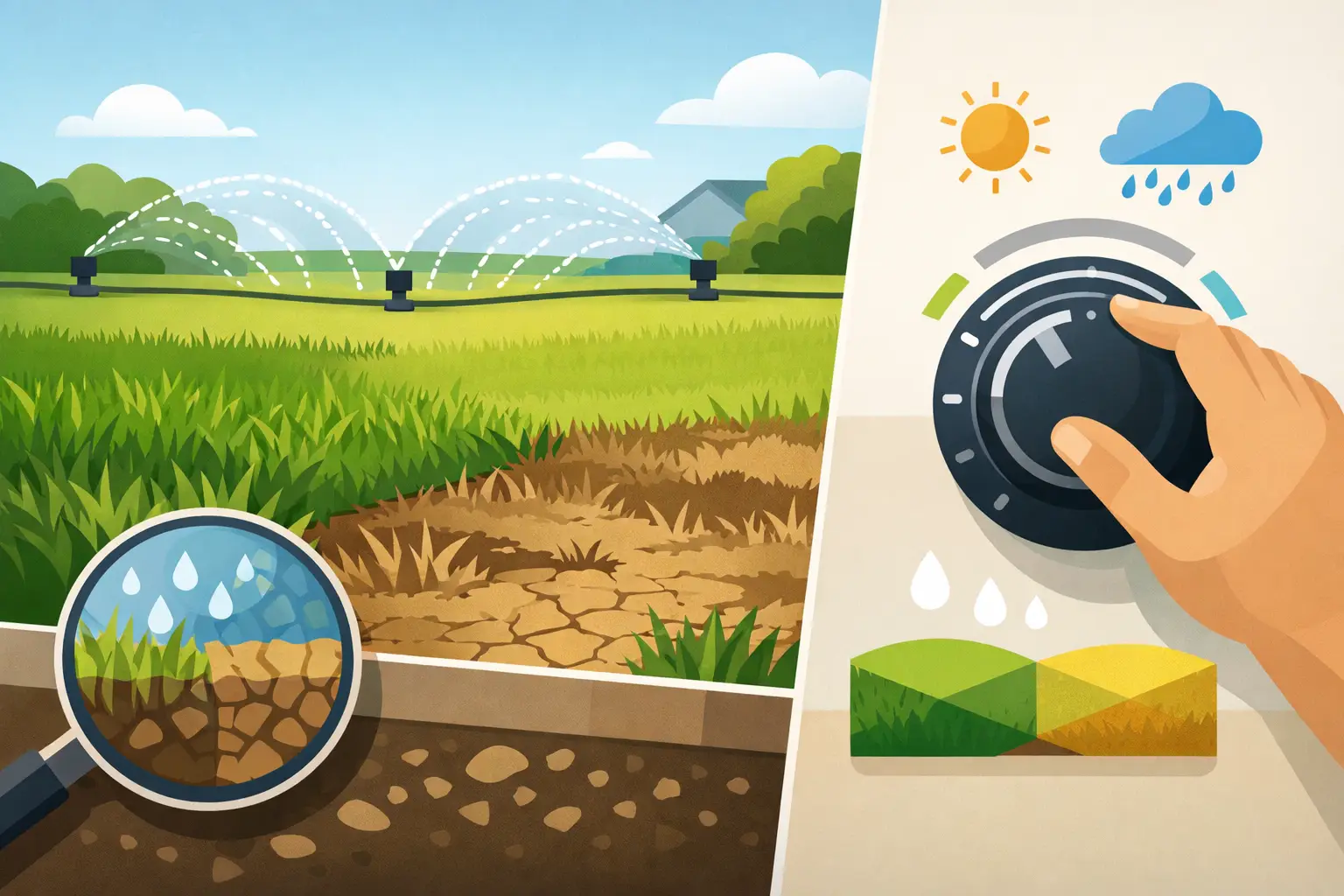 How to Fix Uneven Lawn Watering for Good