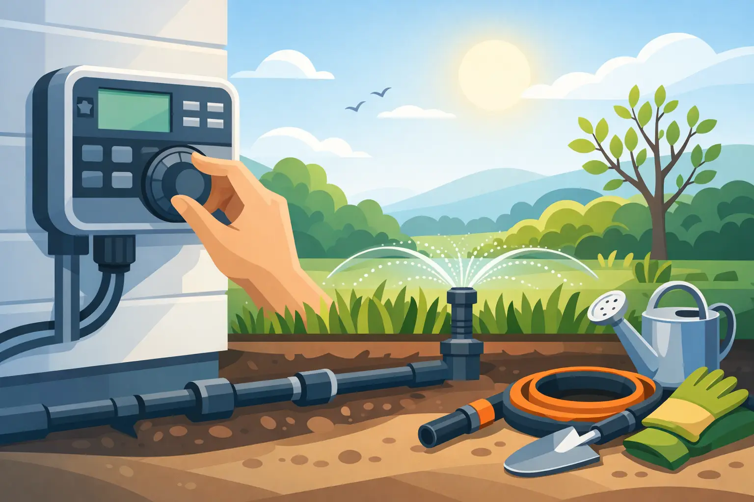How to Prepare Irrigation for Spring Properly