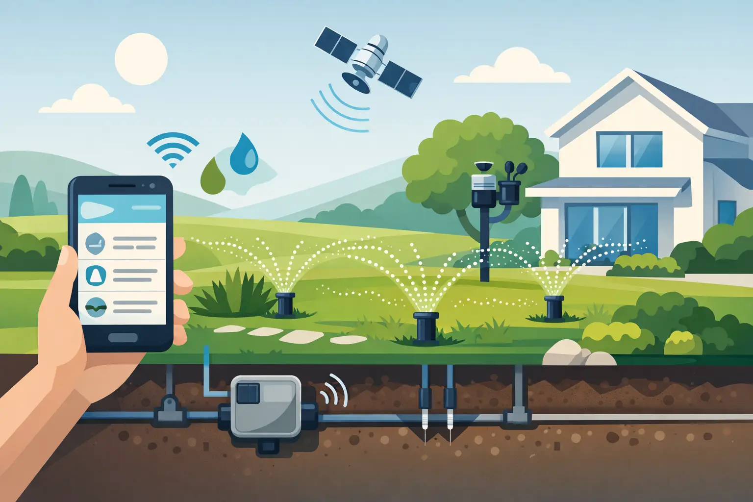 Smart Irrigation Technology for Better Lawns