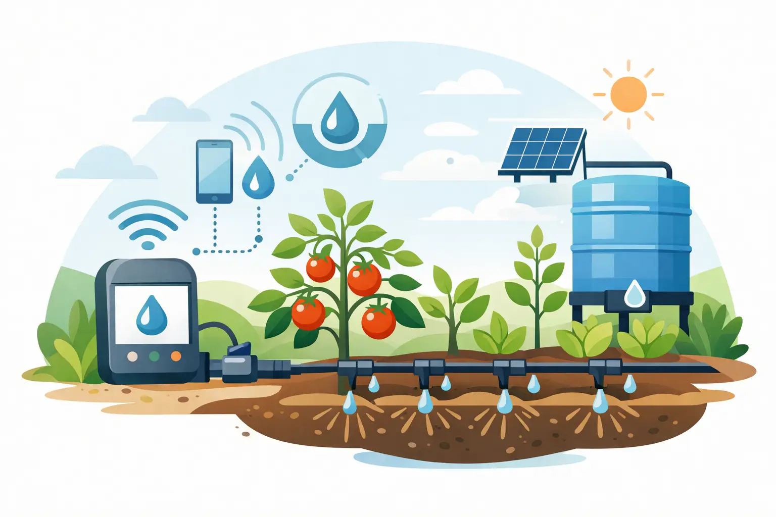 What Is a Smart Drip Irrigation System?