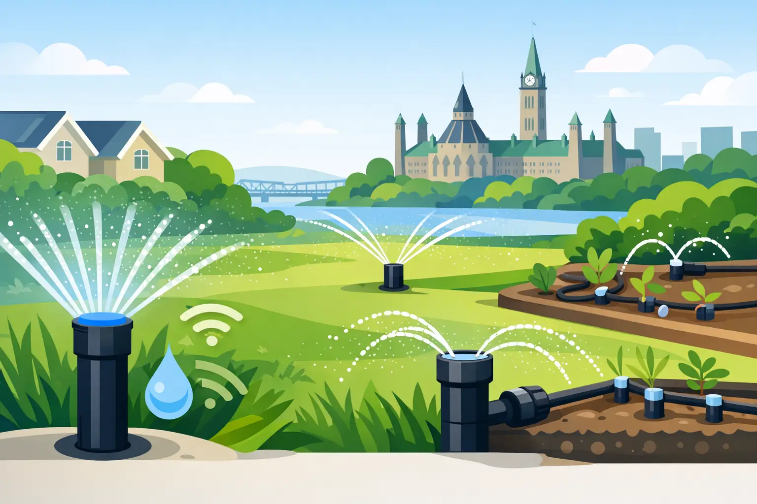 7 Best Water Saving Sprinkler Upgrades for Ottawa Lawns