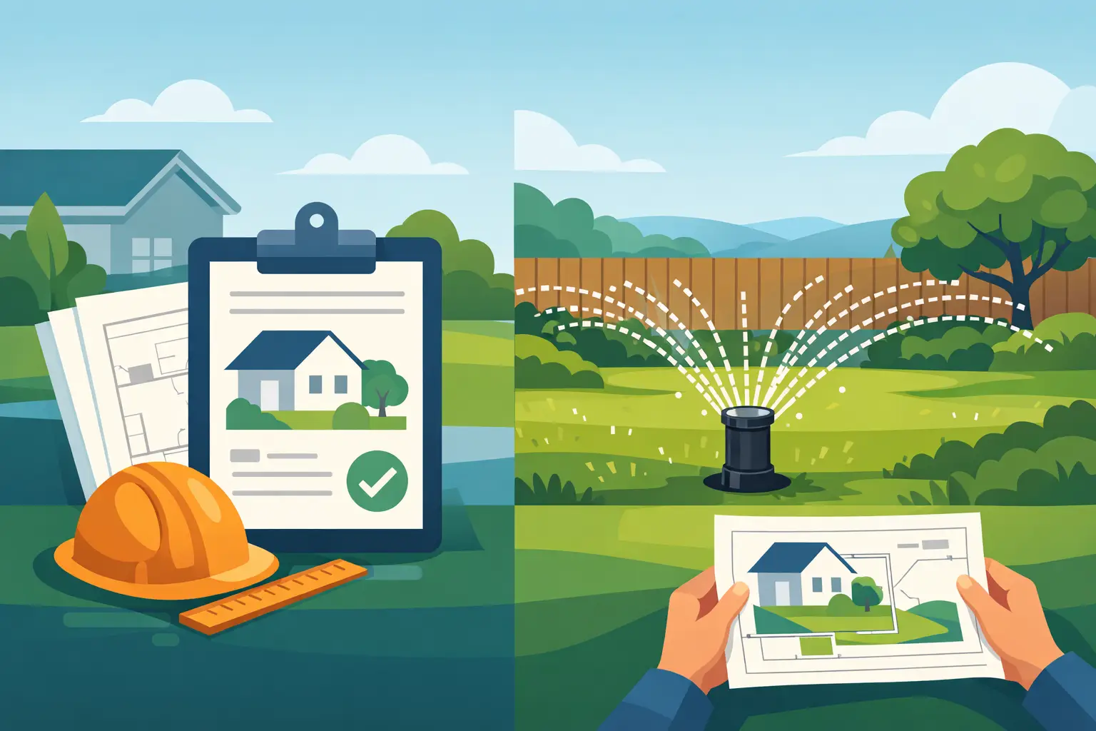 Are Sprinkler Permits Required for Your Yard?