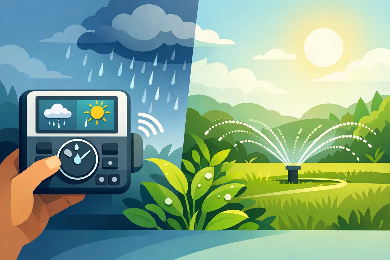 How to Program Irrigation Around Rainfall