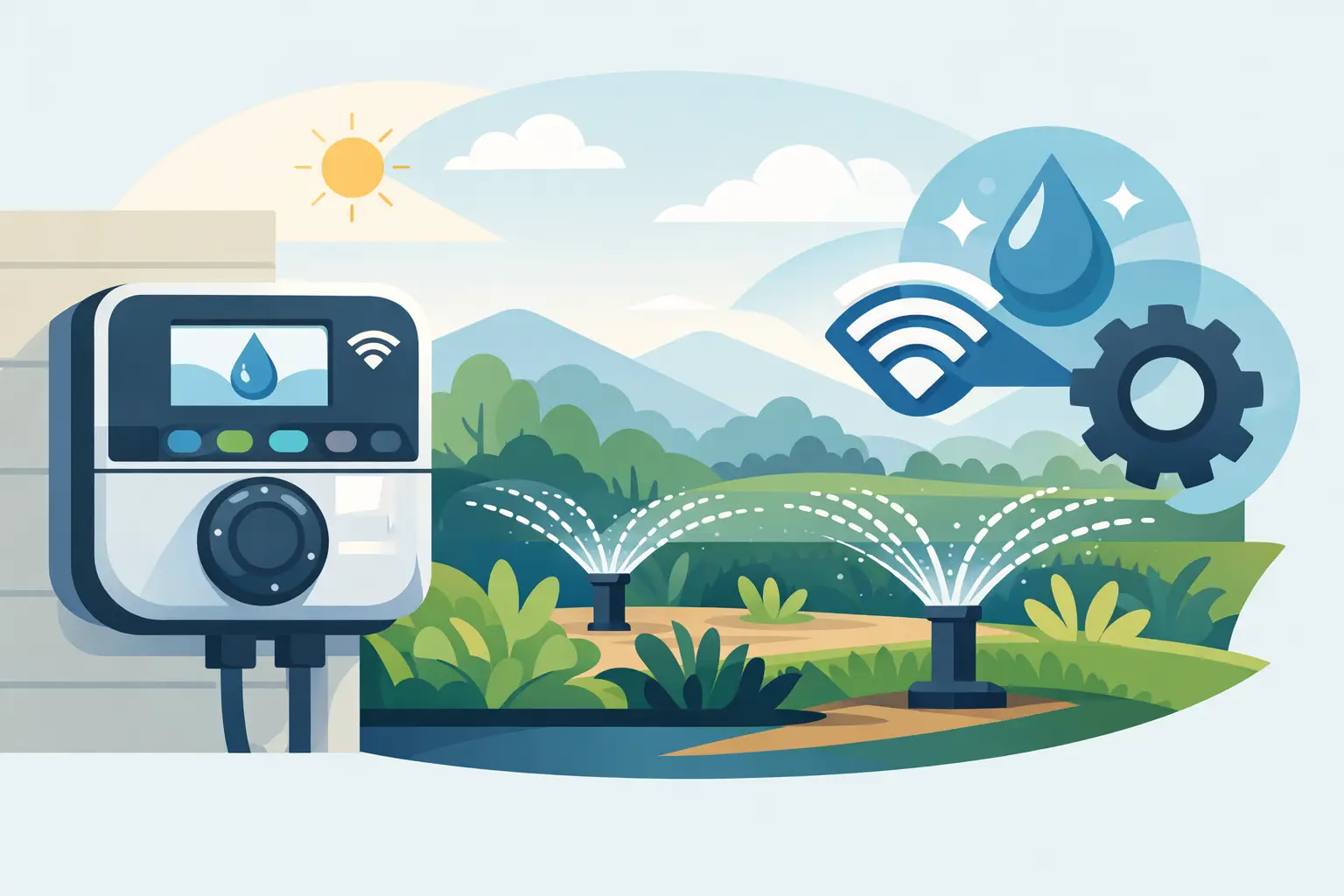 Irrigation Controllers That Save Water and Work