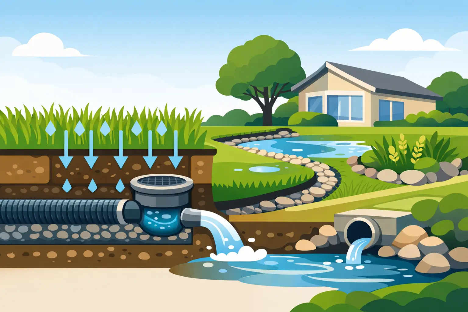 Irrigation Drainage Solutions for Healthier Lawns