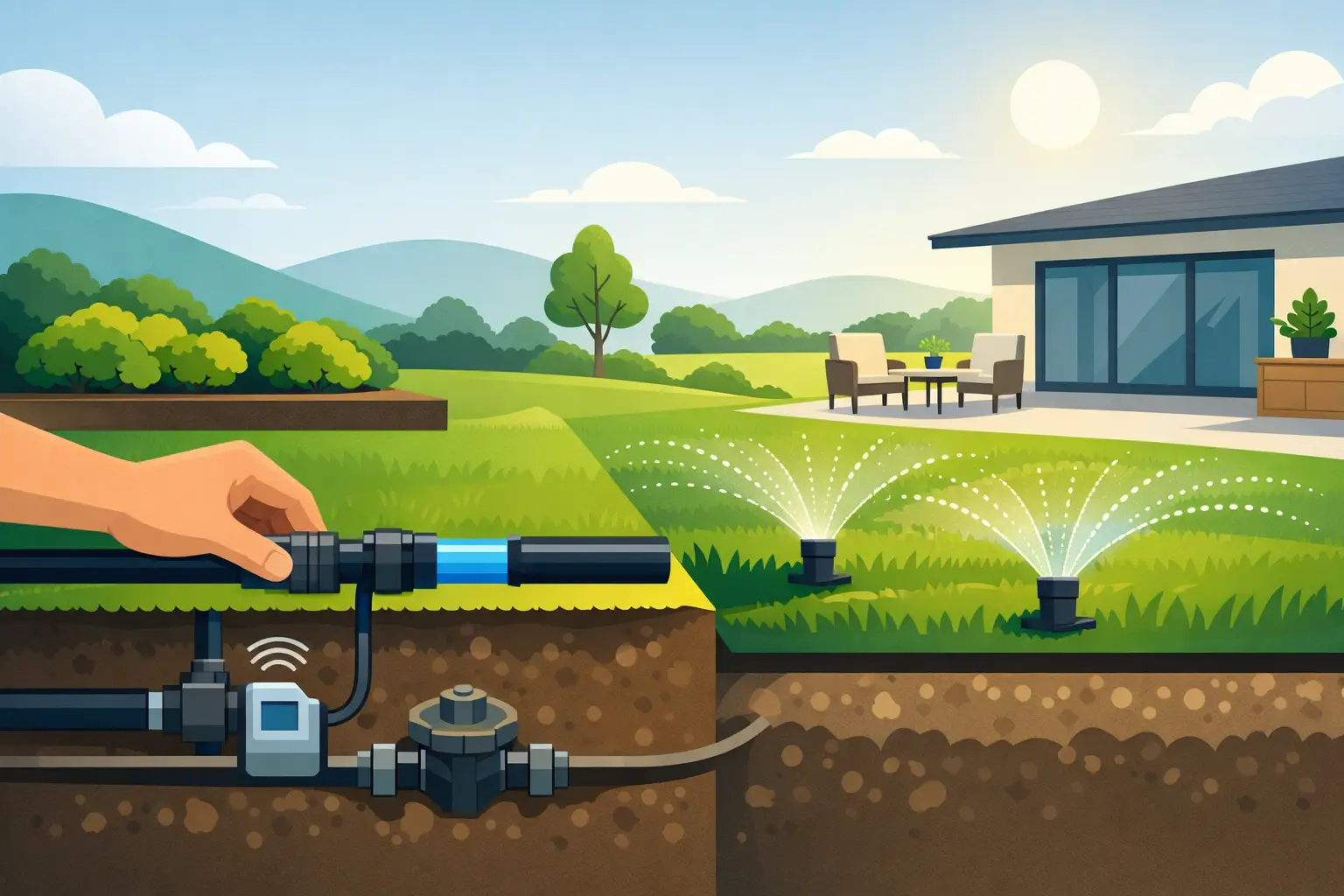 Lawn Irrigation Retrofit for a Better Yard