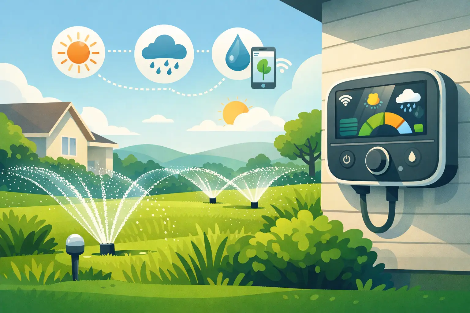 Smart Controller Results for a Healthier Lawn